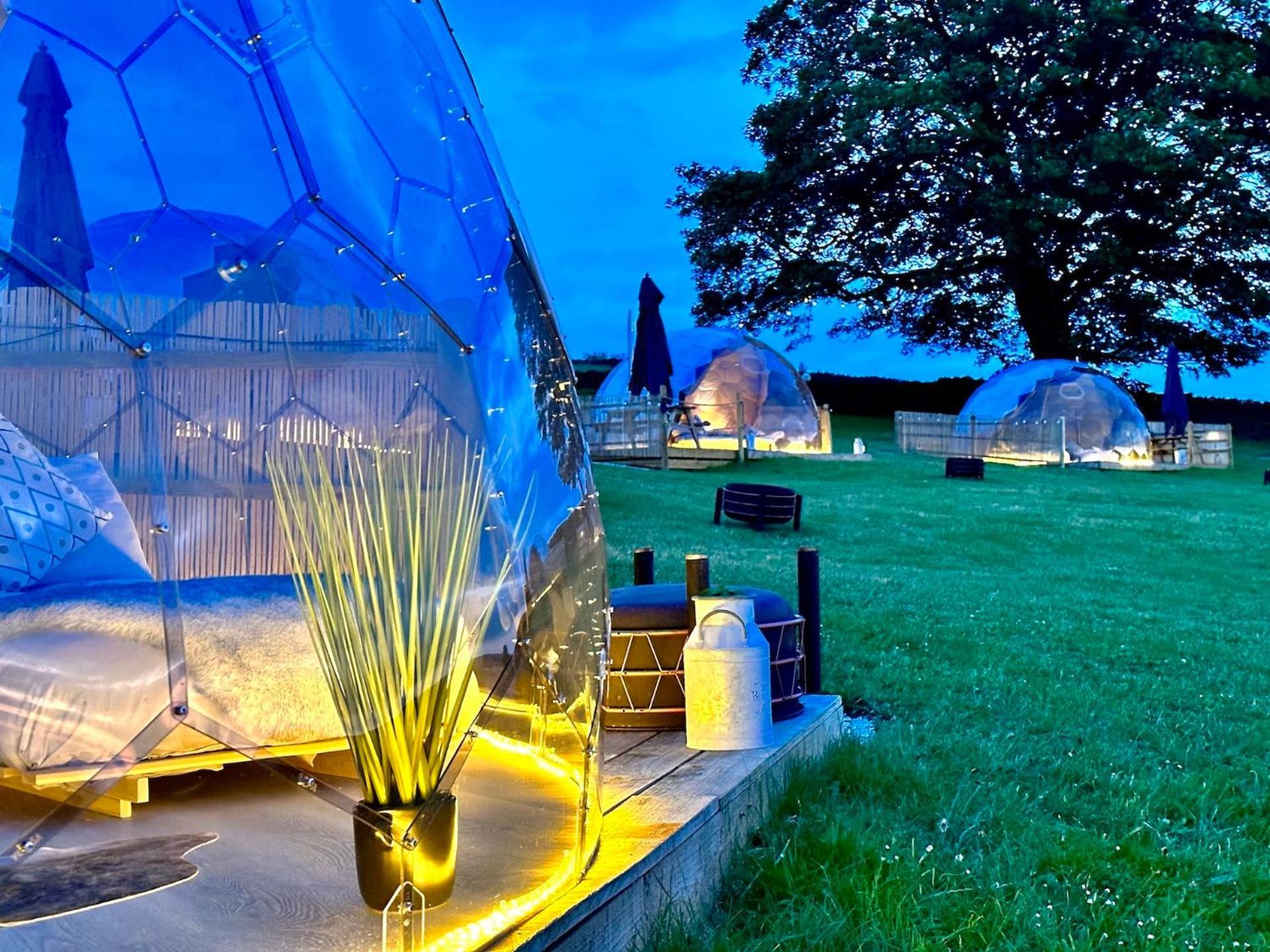 Deerstone Glamping-Boulsworth Hill Dome Hot Tub Hotel Earby Kültér fotó