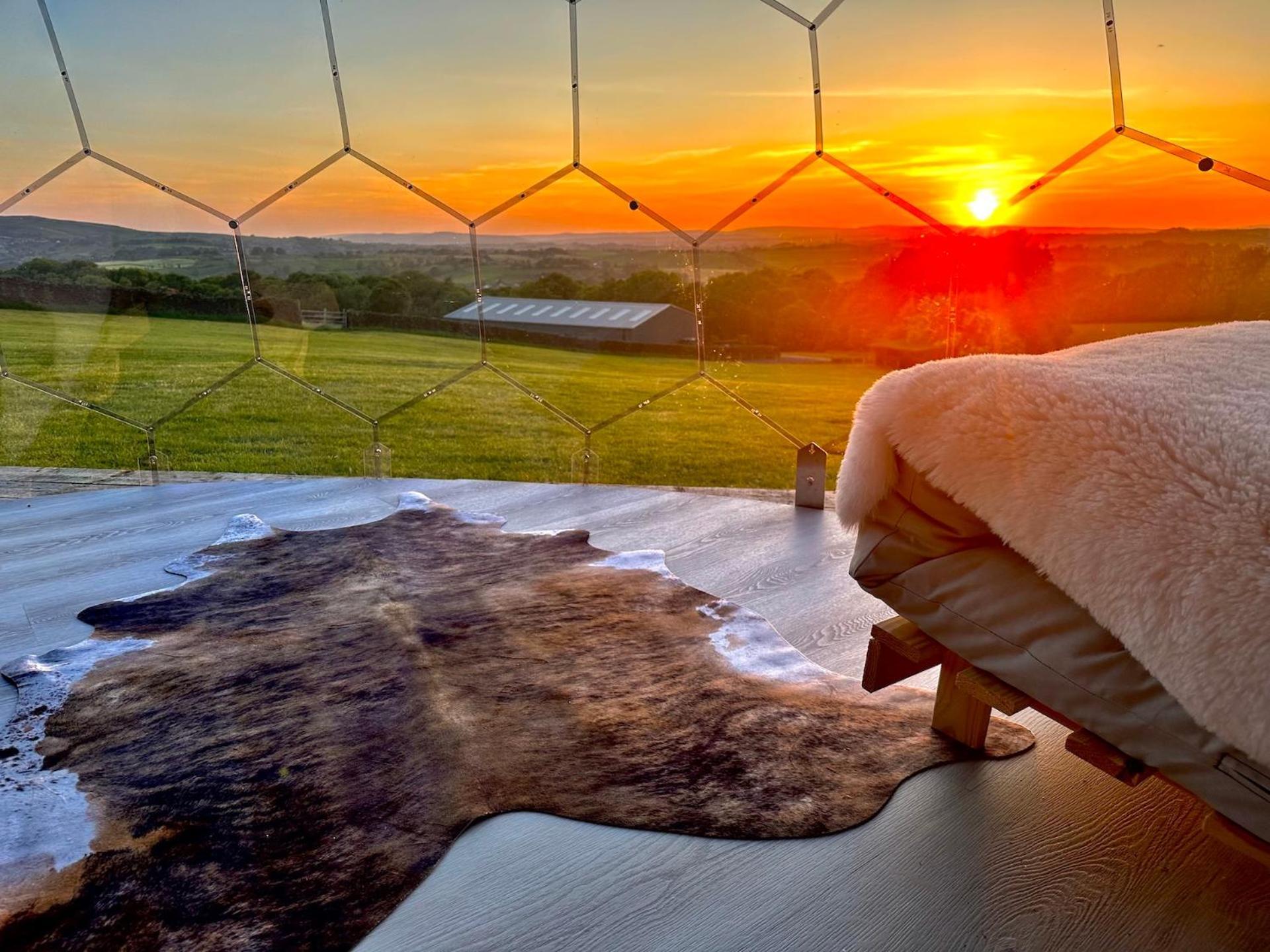 Deerstone Glamping-Boulsworth Hill Dome Hot Tub Hotel Earby Kültér fotó